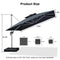 PURPLE LEAF Double Top 360 Degree Rotation Square Patio Classic Parasol