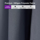 PURPLE LEAF Stepless Tilt Cantilever Umbrella Affordable Outdoor Patio Umbrella