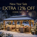 PURPLE LEAF Square Offset Cantilever  Parasol