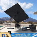 PURPLE LEAF Rectangle Swivel Offset Cantilever  Parasol