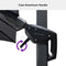 PURPLE LEAF Rectangle Swivel Offset Cantilever  Parasol