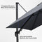 PURPLE LEAF Rectangle Swivel Offset Cantilever  Parasol