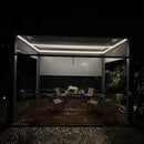 PURPLELEAF Strip Light, Upgraded Version 3000K Warm White Light, 24V Safe Low Voltage Waterproof Strip Light, Suitable for Louvered Pergola