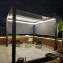 PURPLELEAF Strip Light, Upgraded Version 3000K Warm White Light, 24V Safe Low Voltage Waterproof Strip Light, Suitable for Louvered Pergola