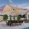 PURPLE LEAF Double Top Rectangle Outdoor Classic Parasol