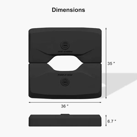 Patio Umbrella Base ZYUK01HLRBASE 90