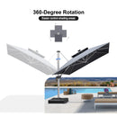 PURPLE LEAF Double Top Rectangle Outdoor LED Parasol
