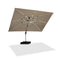 PURPLE LEAF Double Top Rectangle Outdoor LED Parasol