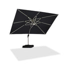 PURPLE LEAF Double Top Rectangle Outdoor LED Parasol