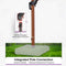 PURPLE LEAF Double Top Square Aluminum Parasol in Wood Color 10 ft