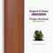 PURPLE LEAF Double Top Square Aluminum Parasol in Wood Color 10 ft