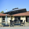 PURPLE LEAF  Garden Cantilever Parasol, Large Square Overhanging with Crank Handle and Tilt for Balcony and Outdoor